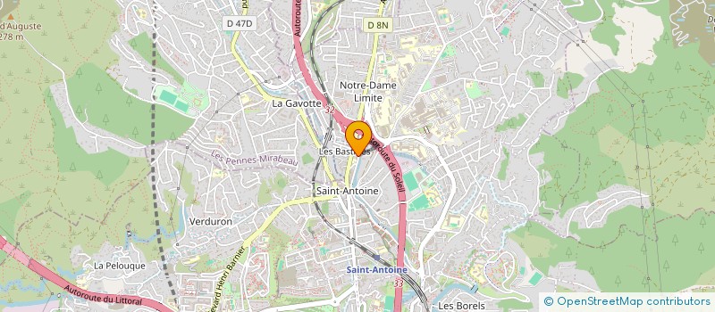 localisation de l'entreprise MONSIEUR MEHDI BAROUDI à MARSEILLE
