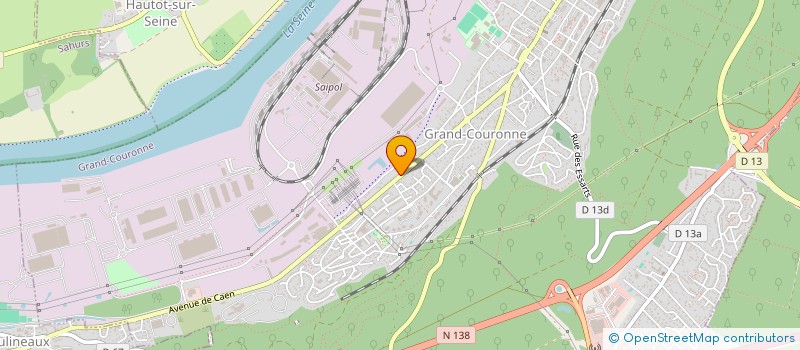 localisation de l'entreprise MONSIEUR MEHDI BARR  GRAND-COURONNE