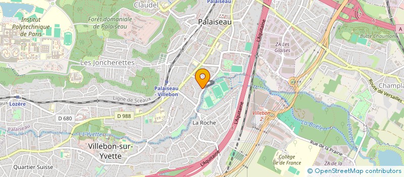 localisation de l'entreprise MONSIEUR MEHDI BARROUTA à PALAISEAU