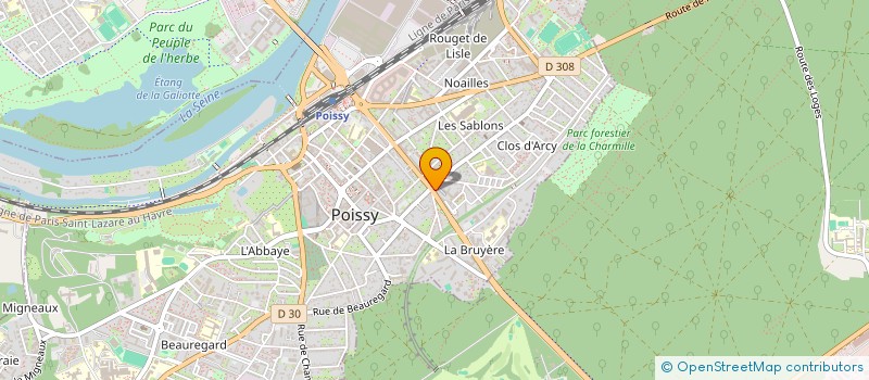 localisation de l'entreprise MONSIEUR MEHDI BAZAOU à POISSY