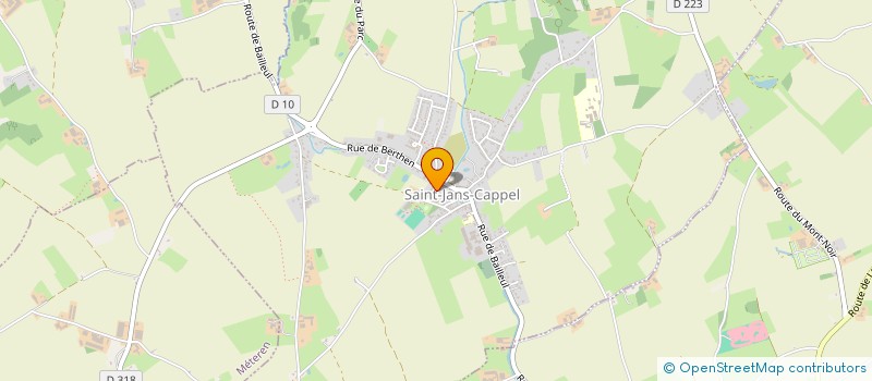 localisation de l'entreprise MONSIEUR MEHDI BEAUSSAERT  SAINT-JANS-CAPPEL