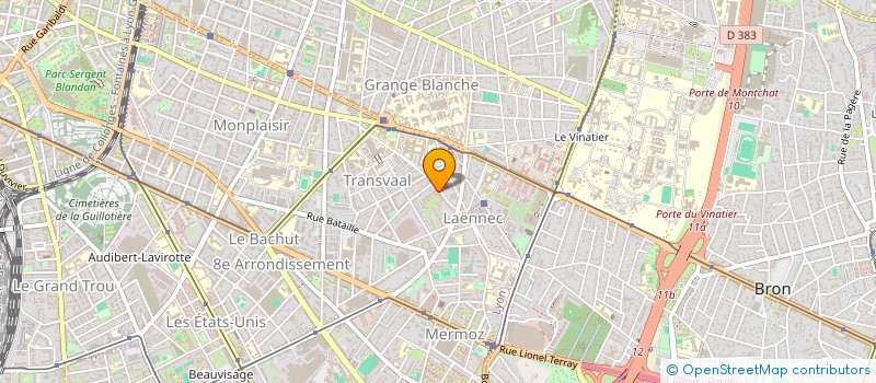 localisation de l'entreprise MONSIEUR MEHDI BEDAI  LYON