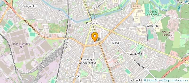 localisation de l'entreprise MONSIEUR MEHDI BEKHTI  LE MANS