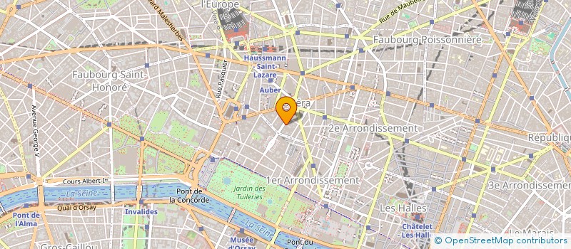 localisation de l'entreprise MONSIEUR MEHDI BELAMINE à PARIS