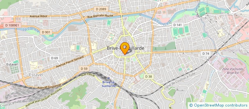 localisation de l'entreprise MONSIEUR MEHDI BELHAJ KACEM à BRIVE-LA-GAILLARDE