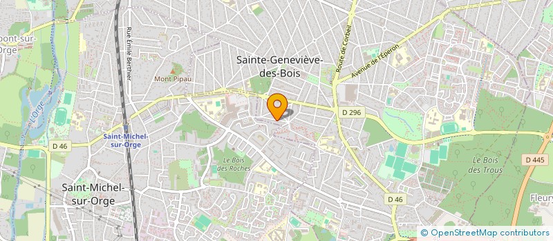 localisation de l'entreprise MONSIEUR MEHDI BELKACEMI à SAINTE-GENEVIEVE-DES-BOIS