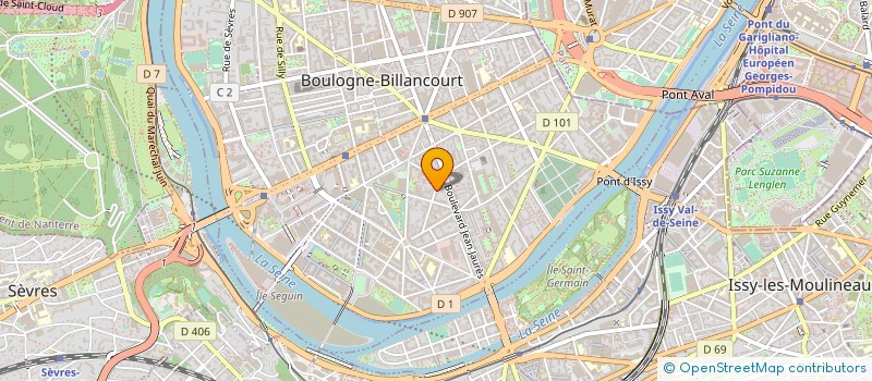 localisation de l'entreprise MONSIEUR MEHDI BELKADI à BOULOGNE BILLANCOURT