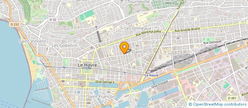 localisation de l'entreprise MONSIEUR MEHDI BELKHEIR  LE HAVRE