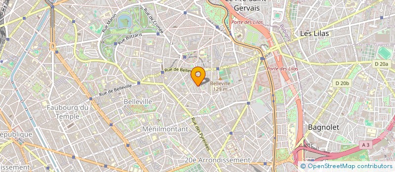 localisation de l'entreprise MONSIEUR MEHDI BELMEHAREM  PARIS