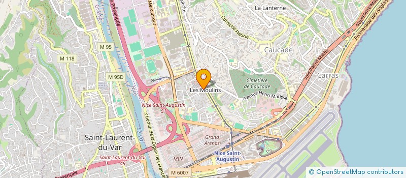 localisation de l'entreprise MONSIEUR MEHDI BEN ABDELJELIL à NICE