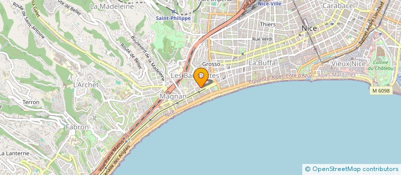 localisation de l'entreprise MONSIEUR MEHDI BEN AMAR à NICE