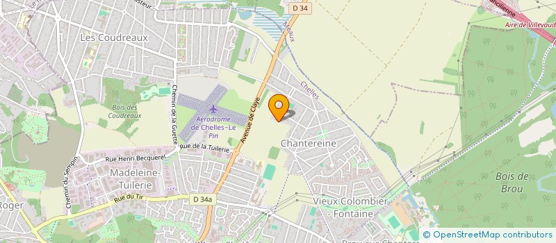 localisation de l'entreprise MONSIEUR MEHDI BEN BOUZID  CHELLES