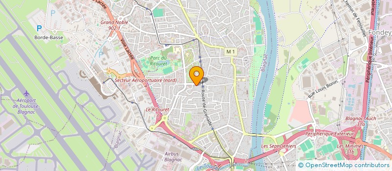 localisation de l'entreprise MONSIEUR MEHDI BEN CHAIB à BLAGNAC