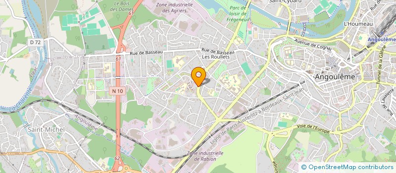 localisation de l'entreprise MONSIEUR MEHDI BEN FARHAT à ANGOULEME