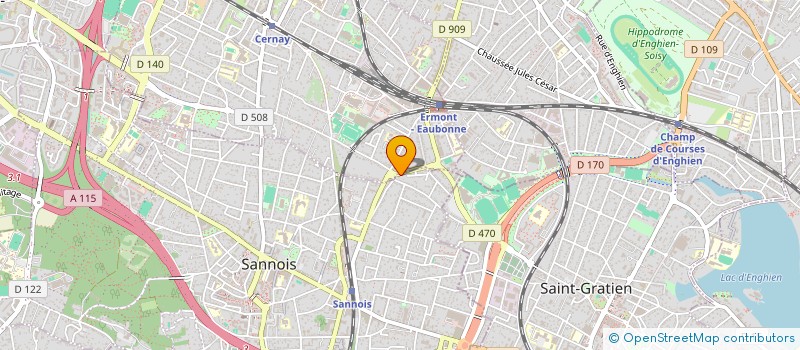 localisation de l'entreprise MONSIEUR MEHDI BEN FREDJ  SANNOIS