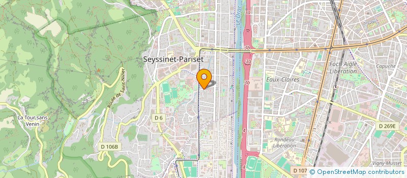 localisation de l'entreprise MONSIEUR MEHDI BEN HADJ SALEM à SEYSSINET-PARISET