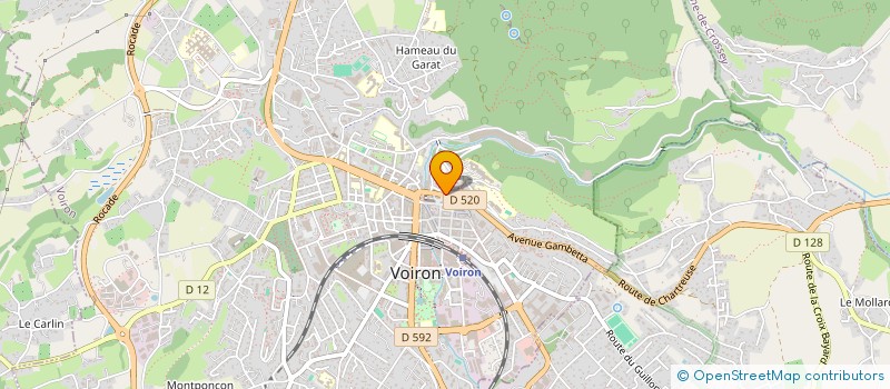 localisation de l'entreprise MONSIEUR MEHDI BEN KHADEMALLAH à VOIRON