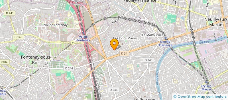 localisation de l'entreprise MONSIEUR MEHDI BEN OTHMAN à LE PERREUX-SUR-MARNE