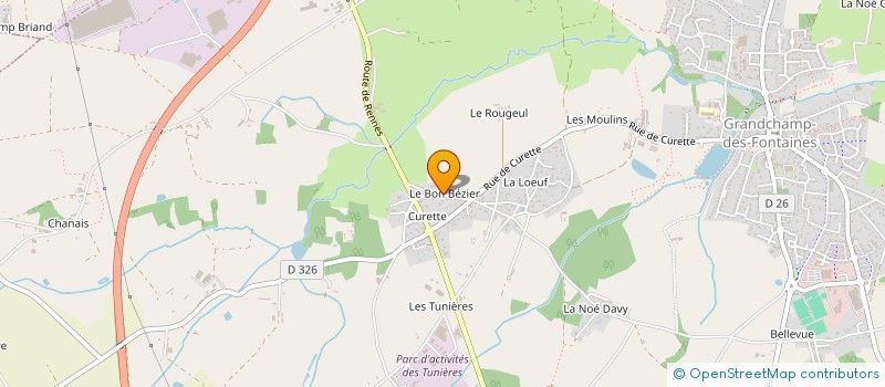 localisation de l'entreprise MONSIEUR MEHDI BEN OTHMAN à GRANDCHAMP-DES-FONTAINES
