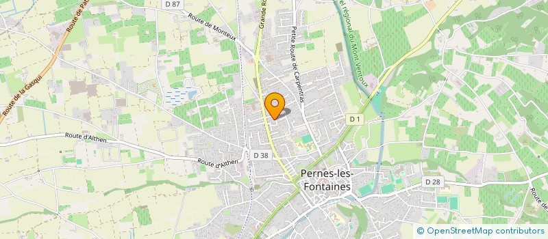 localisation de l'entreprise MONSIEUR MEHDI BEN THABET  PERNES-LES-FONTAINES