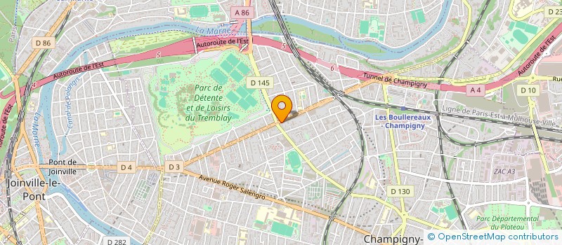 localisation de l'entreprise MONSIEUR MEHDI BEN YAHYATEN à CHAMPIGNY-SUR-MARNE