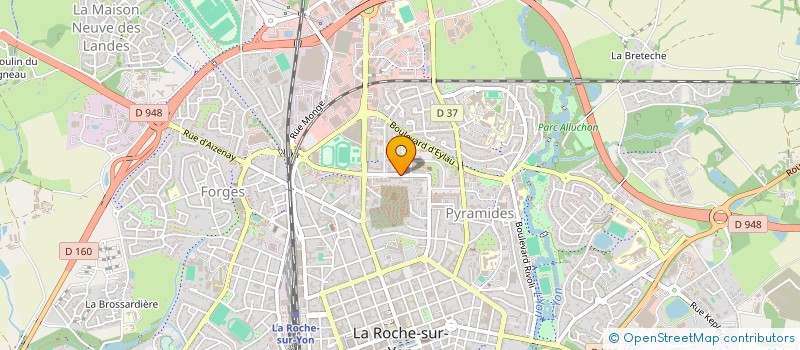 localisation de l'entreprise MONSIEUR MEHDI BENABDELLATIF à LA ROCHE-SUR-YON