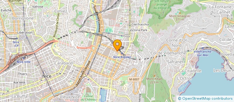 localisation de l'entreprise MONSIEUR MEHDI BENAICHE  NICE