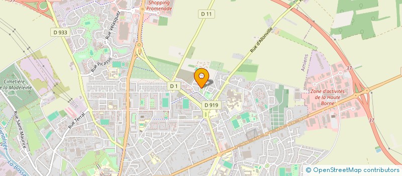 localisation de l'entreprise MONSIEUR MEHDI BENAMMAR  AMIENS