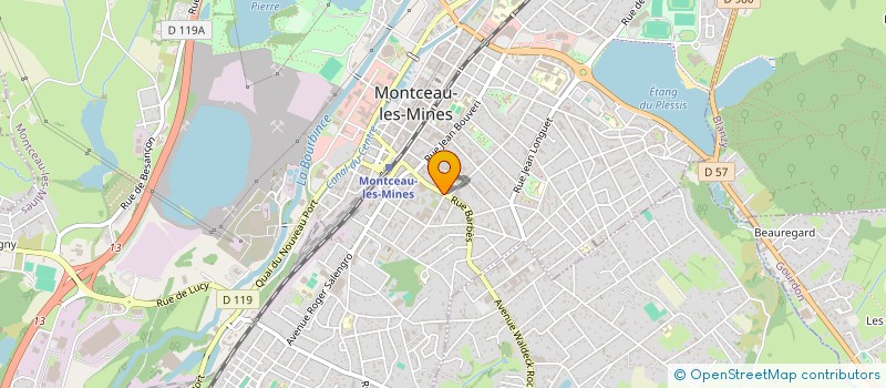 localisation de l'entreprise MONSIEUR MEHDI BENAOURA à MONTCEAU-LES-MINES