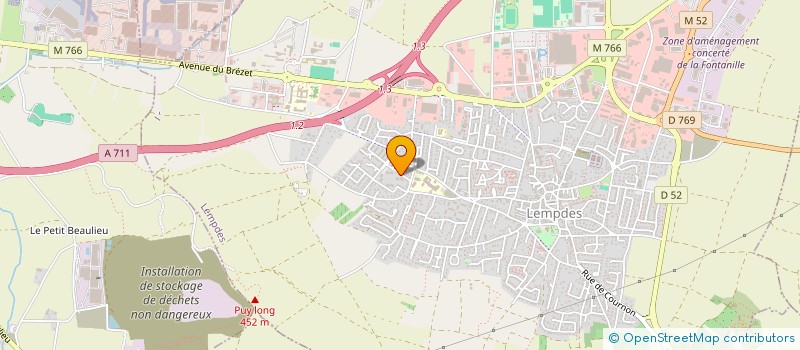 localisation de l'entreprise MONSIEUR MEHDI BENAYACHE  LEMPDES