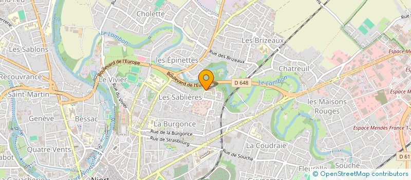 localisation de l'entreprise MONSIEUR MEHDI BENBAMMOU à NIORT