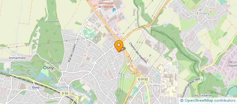 localisation de l'entreprise MONSIEUR MEHDI BENDJELLOUL à OSNY