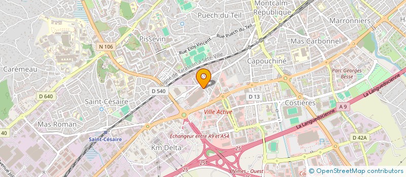 localisation de l'entreprise MONSIEUR MEHDI BENDRISS  NIMES