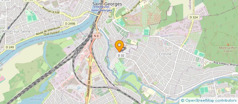 localisation de l'entreprise MONSIEUR MEHDI BENEDETTO  BOUSSY-SAINT-ANTOINE