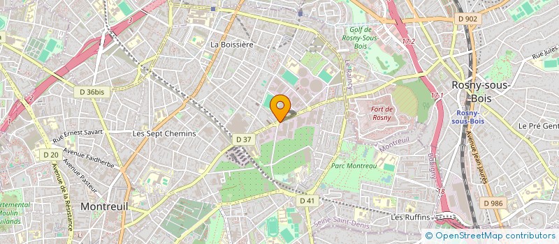 localisation de l'entreprise MONSIEUR MEHDI BENGAIED à MONTREUIL