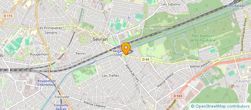 localisation de l'entreprise MONSIEUR MEHDI BENHALIMA à SEVRAN