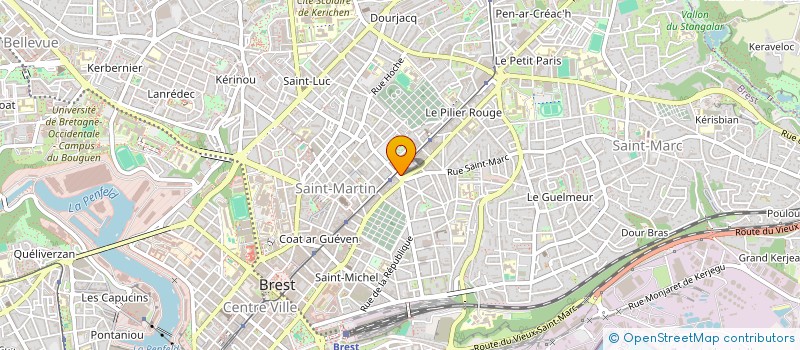 localisation de l'entreprise MONSIEUR MEHDI BENKHAY à BREST