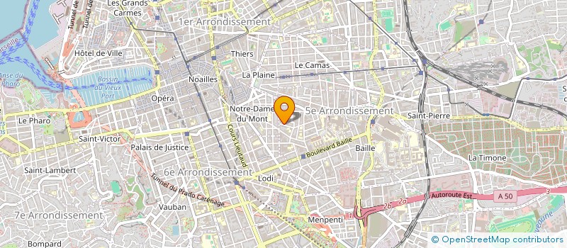localisation de l'entreprise MONSIEUR MEHDI BENKOUAR  MARSEILLE
