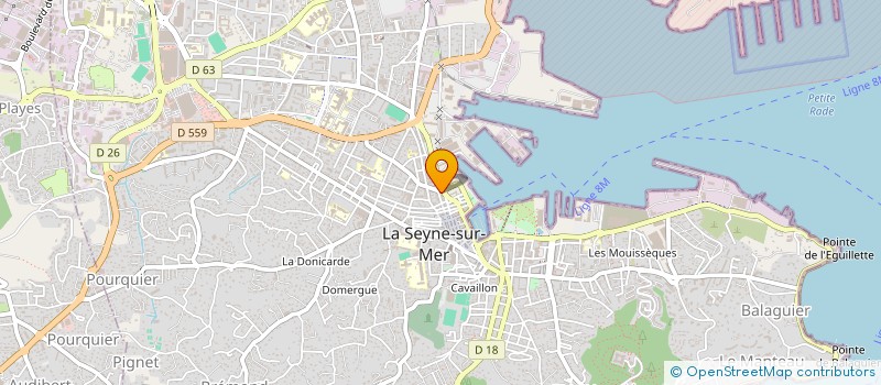 localisation de l'entreprise MONSIEUR MEHDI BENKOULA à LA SEYNE SUR MER