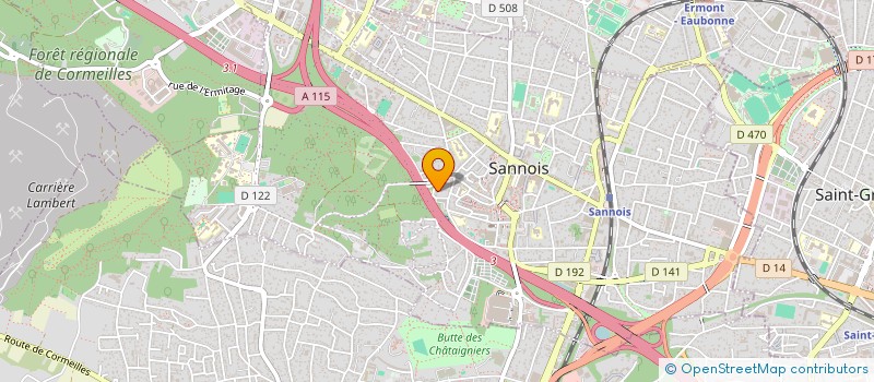 localisation de l'entreprise MONSIEUR MEHDI BENLARBI à SANNOIS
