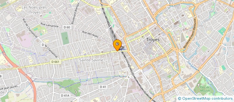 localisation de l'entreprise MONSIEUR MEHDI BENNANI à TROYES
