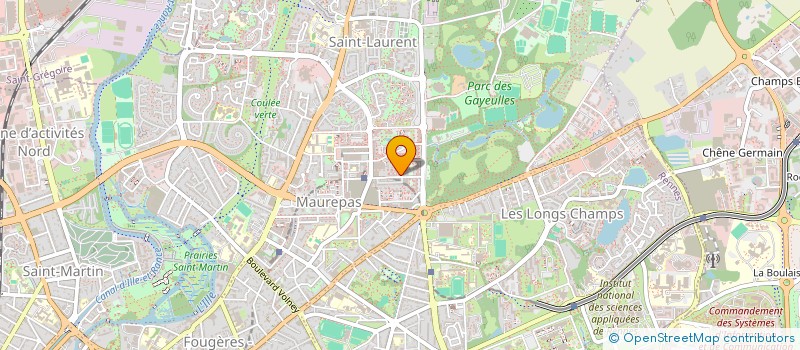 localisation de l'entreprise MONSIEUR MEHDI BENNANI  RENNES