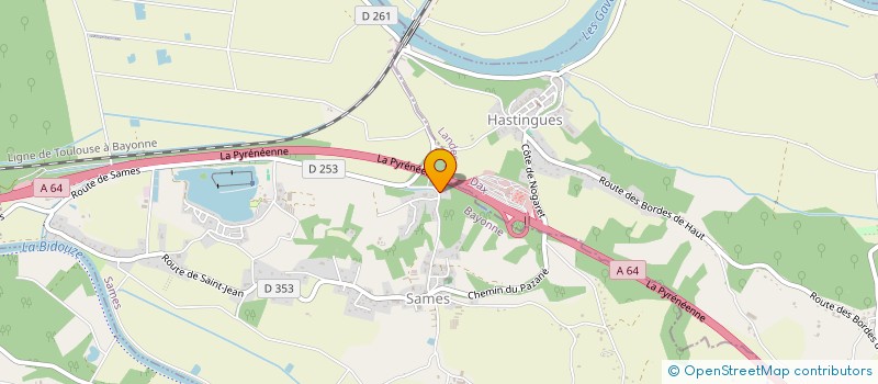 localisation de l'entreprise MONSIEUR MEHDI BENSOUNA à BIARRITZ