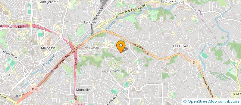 localisation de l'entreprise MONSIEUR MEHDI BENSOUNA à MARSEILLE
