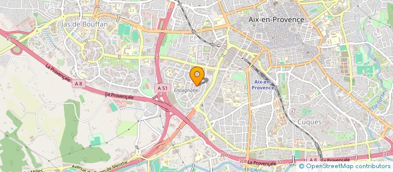 localisation de l'entreprise MONSIEUR MEHDI BENTOUMI  AIX-EN-PROVENCE