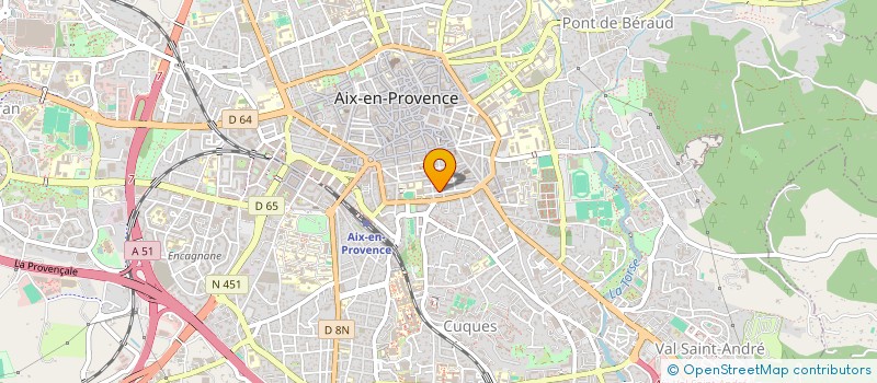 localisation de l'entreprise MONSIEUR MEHDI BEREKSI REGUIG à AIX-EN-PROVENCE