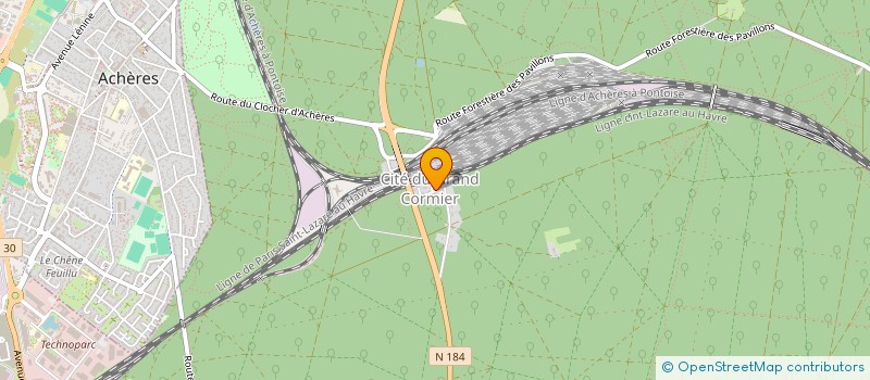 localisation de l'entreprise MONSIEUR MEHDI BERHOUN  SAINT-GERMAIN-EN-LAYE