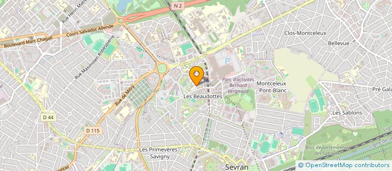 localisation de l'entreprise MONSIEUR MEHDI BERKANE à SEVRAN