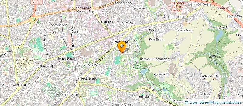 localisation de l'entreprise MONSIEUR MEHDI BERRAHO à BREST