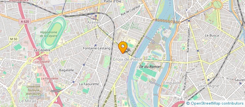 localisation de l'entreprise MONSIEUR MEHDI BERREDANE  TOULOUSE